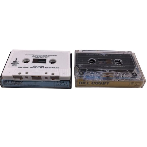 VTG 1980s Bill Cosby Cassette Tape Set – “Himself” + “Talks to Kids About Drugs" - Picture 3 of 3